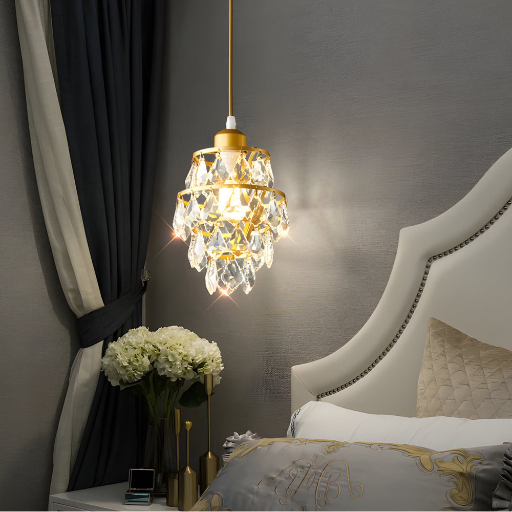 1 - Light Mini Crystal Small Pendant Light