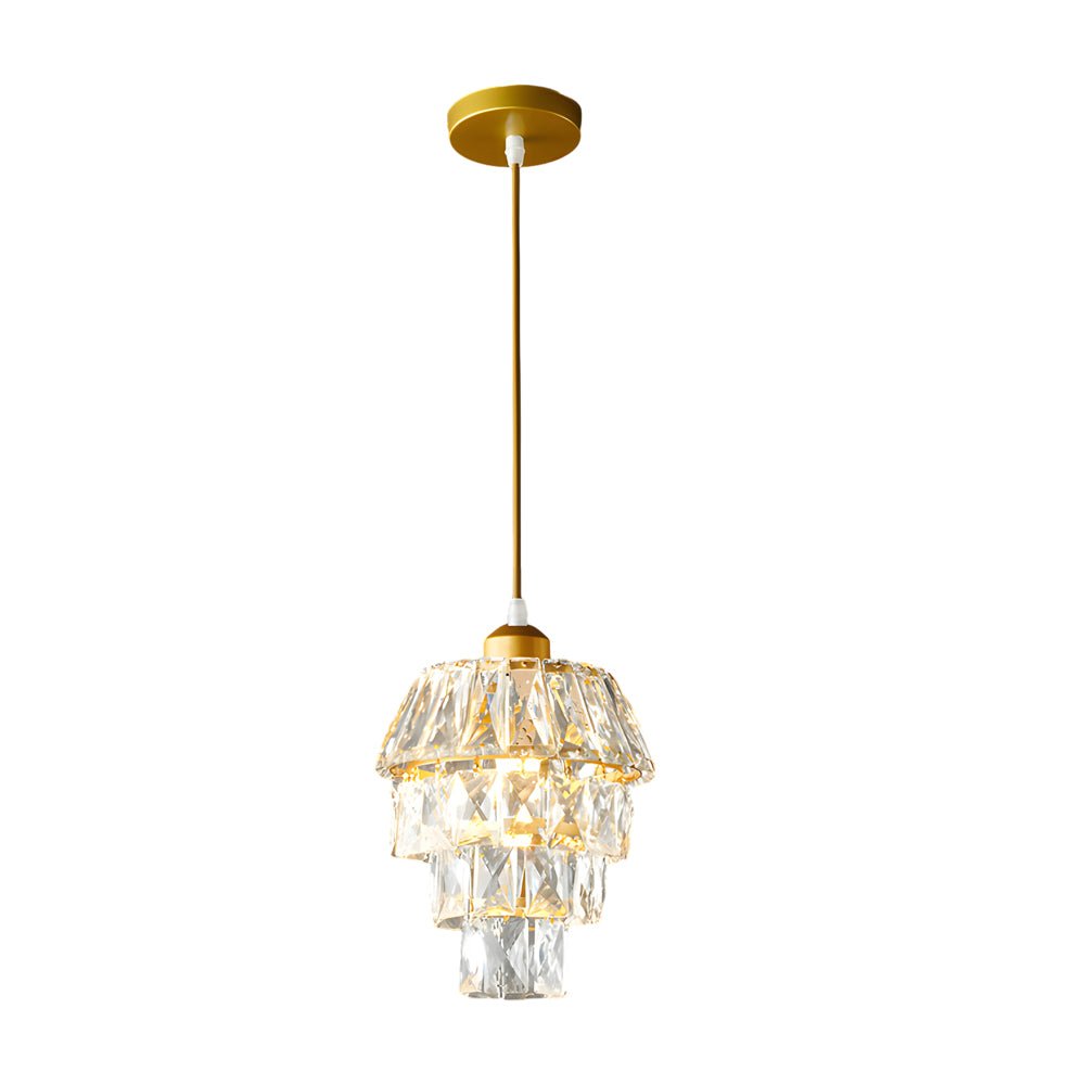 1 - Light Mini Crystal Small Pendant Light