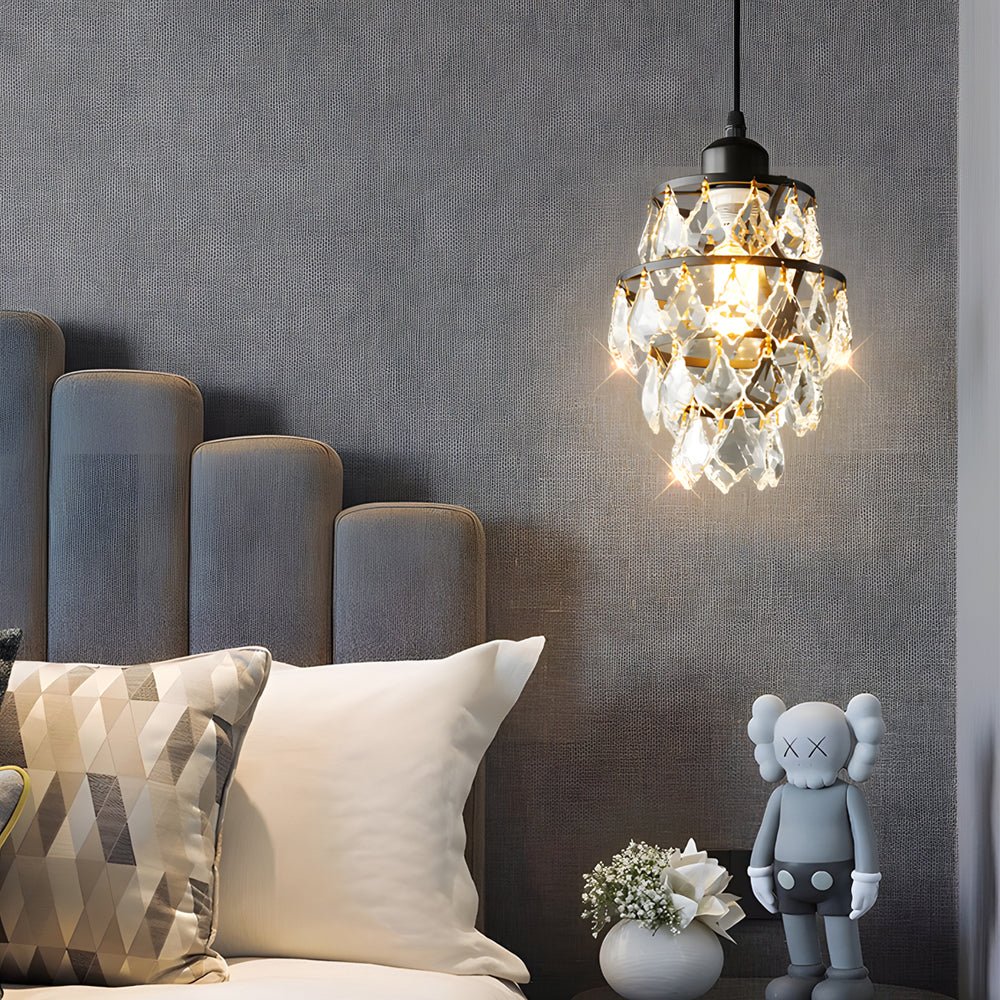 1 - Light Mini Crystal Small Pendant Light
