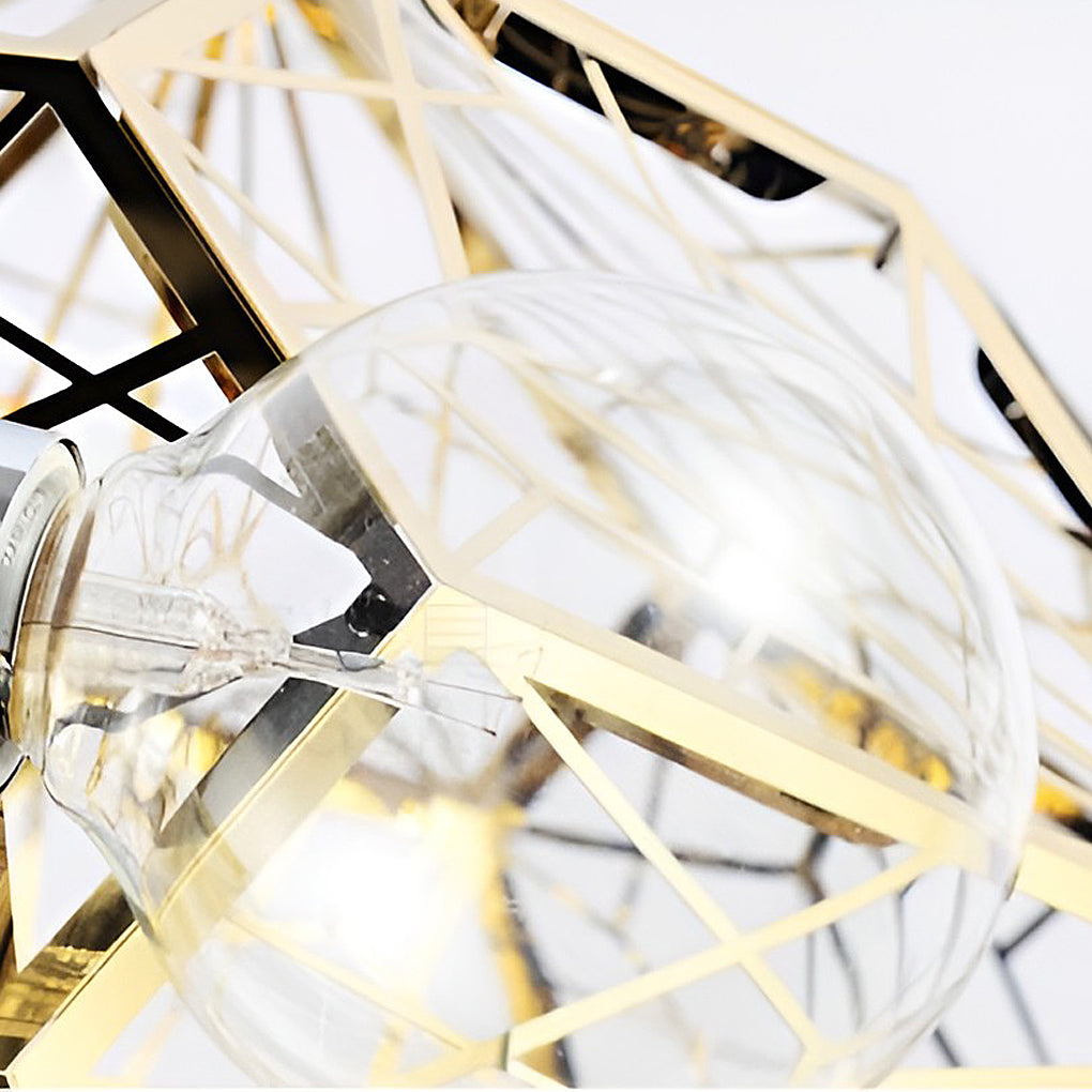 Geometric Spherical Postmodern Dining Room Chandelier Pendant Lighting