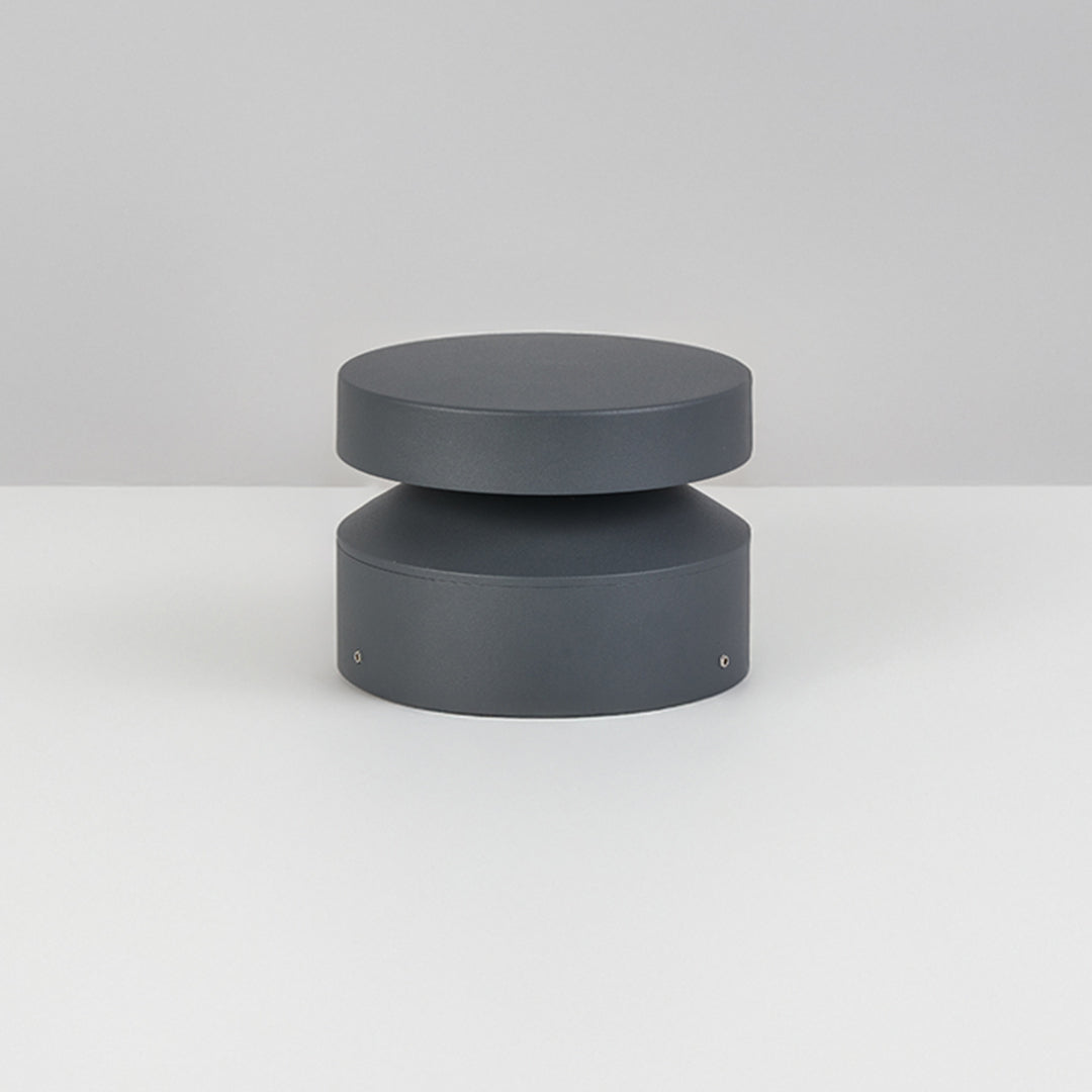 Studio view of 110v landscape lights, showing its compact cylindrical design and clean matte finish.