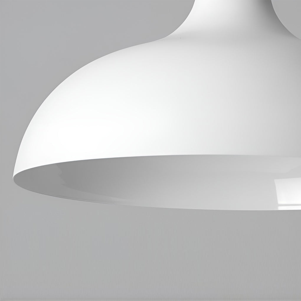 Round E27 12W White Nordic Pendant Light Hanging Light Fixture Chandelier