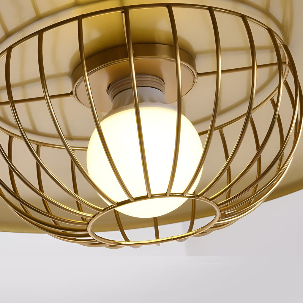 Creative Circular Electroplated Three Step Dimming Nordic Pendant Lightinging