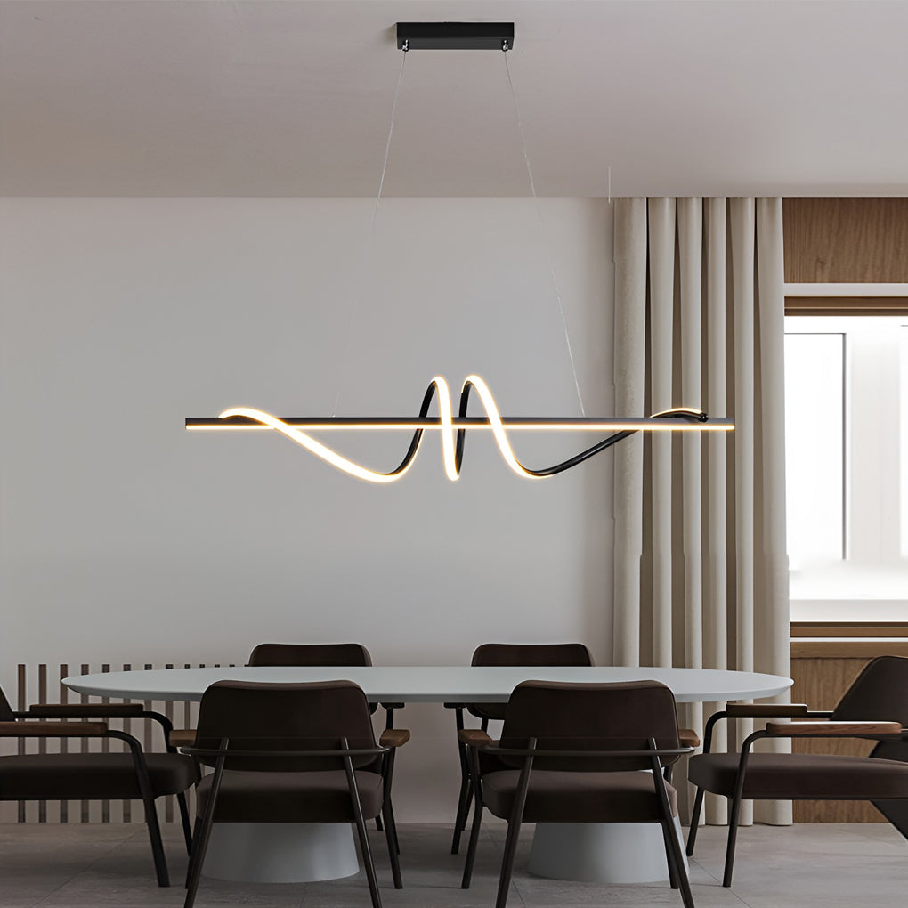 Creative LED Stepless Dimming Nordic Kitchen Chandeliers Ceiling Lighting