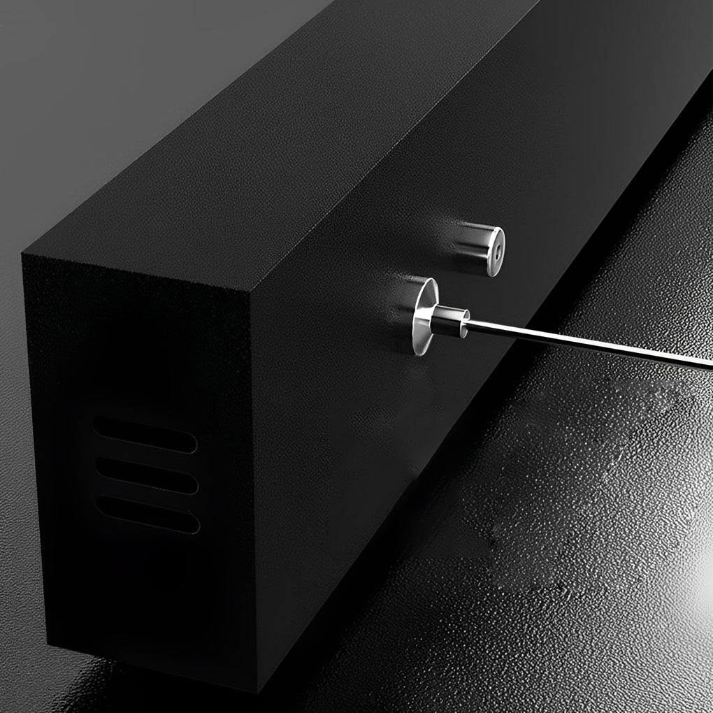 Minimalist Strip Stepless Dimming LED Black Modern Chandelier Pendant Lightings