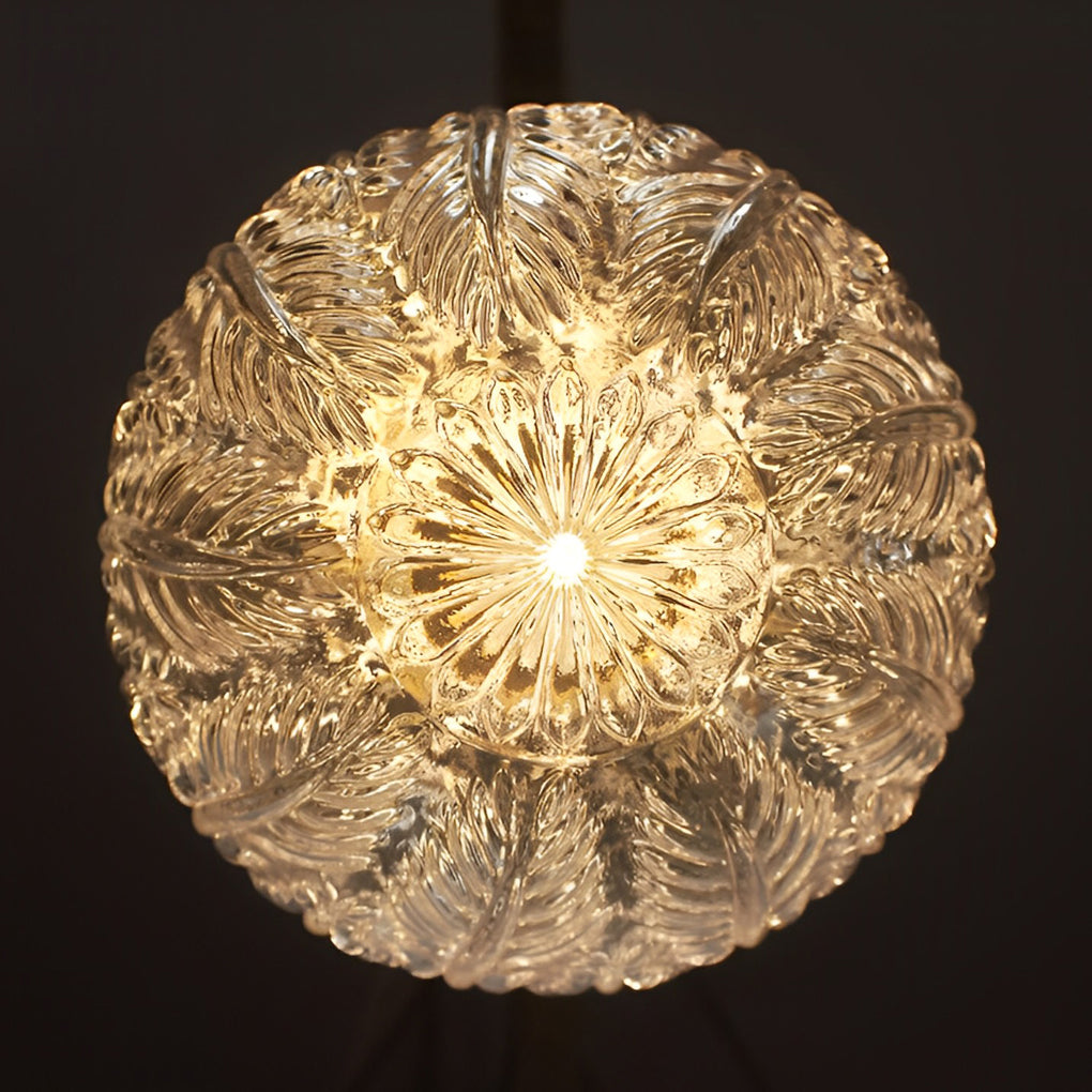 Creative Glass Ball Three Step Dimming LED Modern Pendant Lightings
