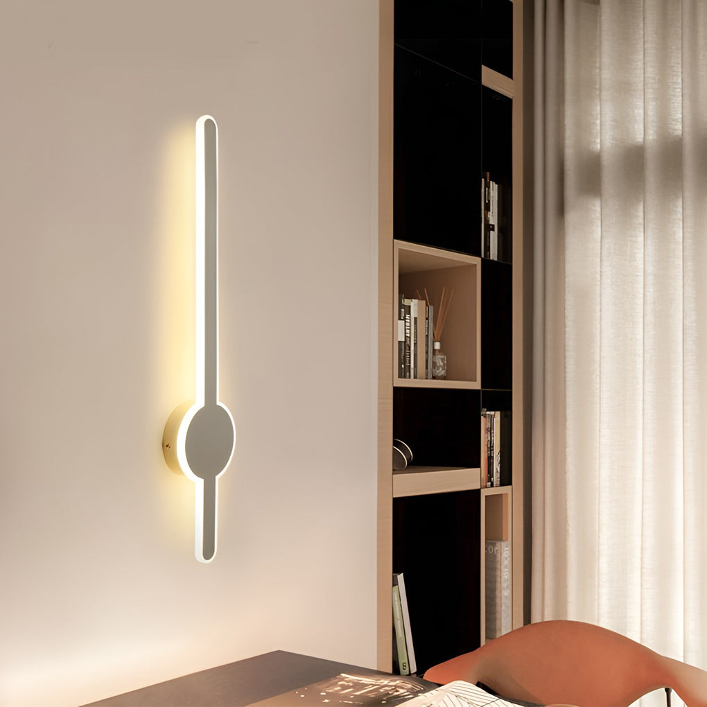 Modern LED Bar Lights Black/Gold/White Hardware Wall Sconce Wall Light