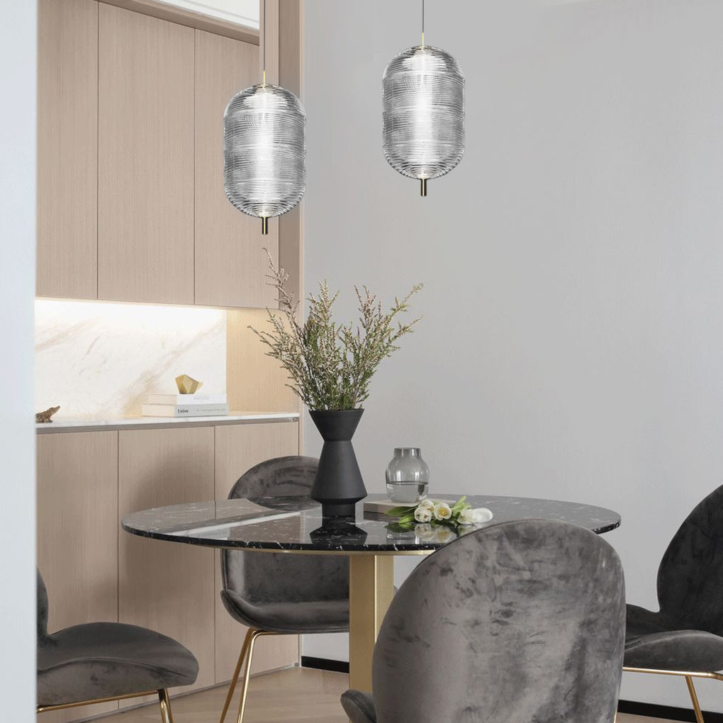 Personality Glass Shade LED Iron Creative Nordic Chandelier Pendant Lightings