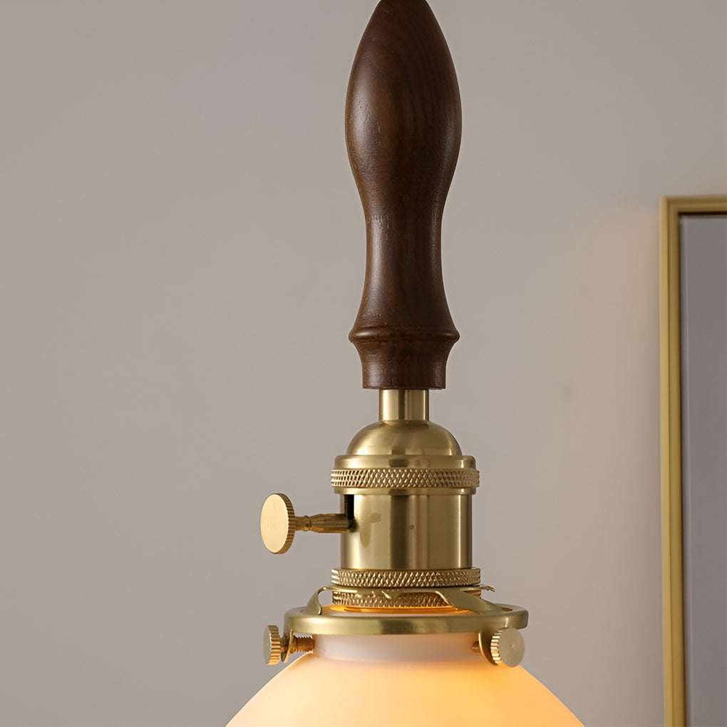 Creative Ceramic Copper LED 12W Nordic Pendant Light Plug in Wall Light Fixture