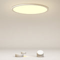 16'' Modern LED Ultrathin White Black Flush Mount Lights Circle Ceiling Lights
