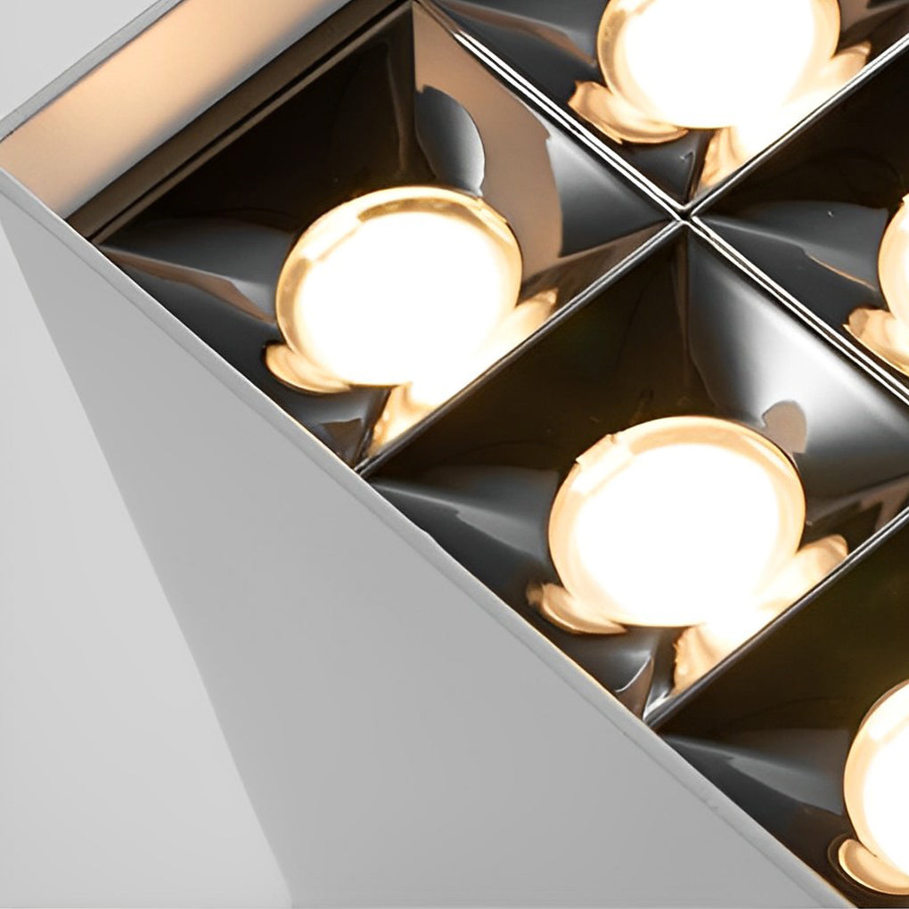 Square Grids LED Beam Angle 24° Surface Mounted Downlight Spotlight Design