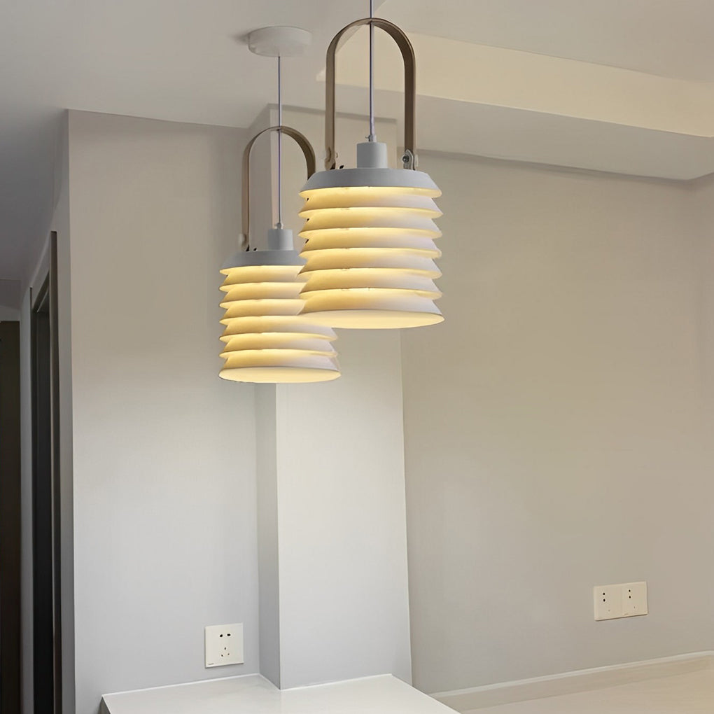 Creative Multi-layer Metal Minimalist Nordic Pendant Light Hanging Light Fixture