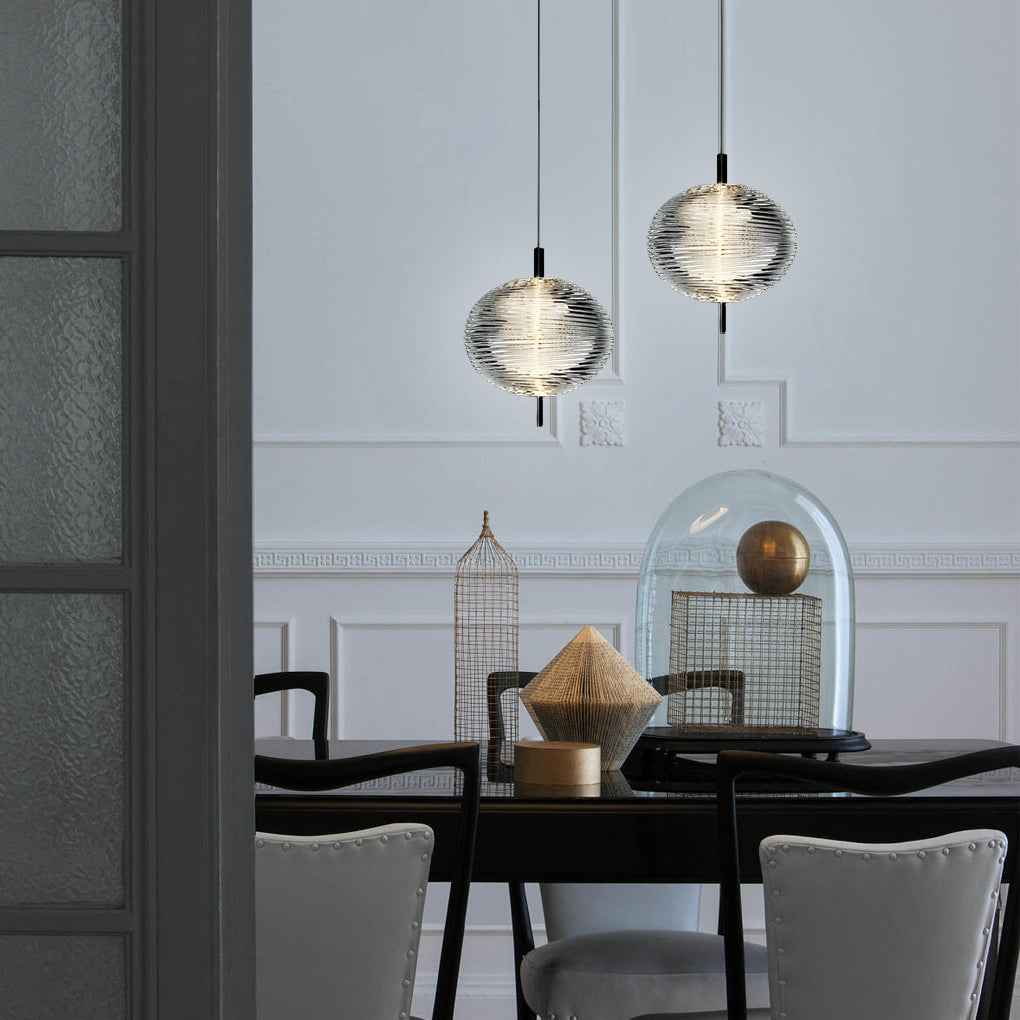 Personality Glass Shade LED Iron Creative Nordic Chandelier Pendant Lightings