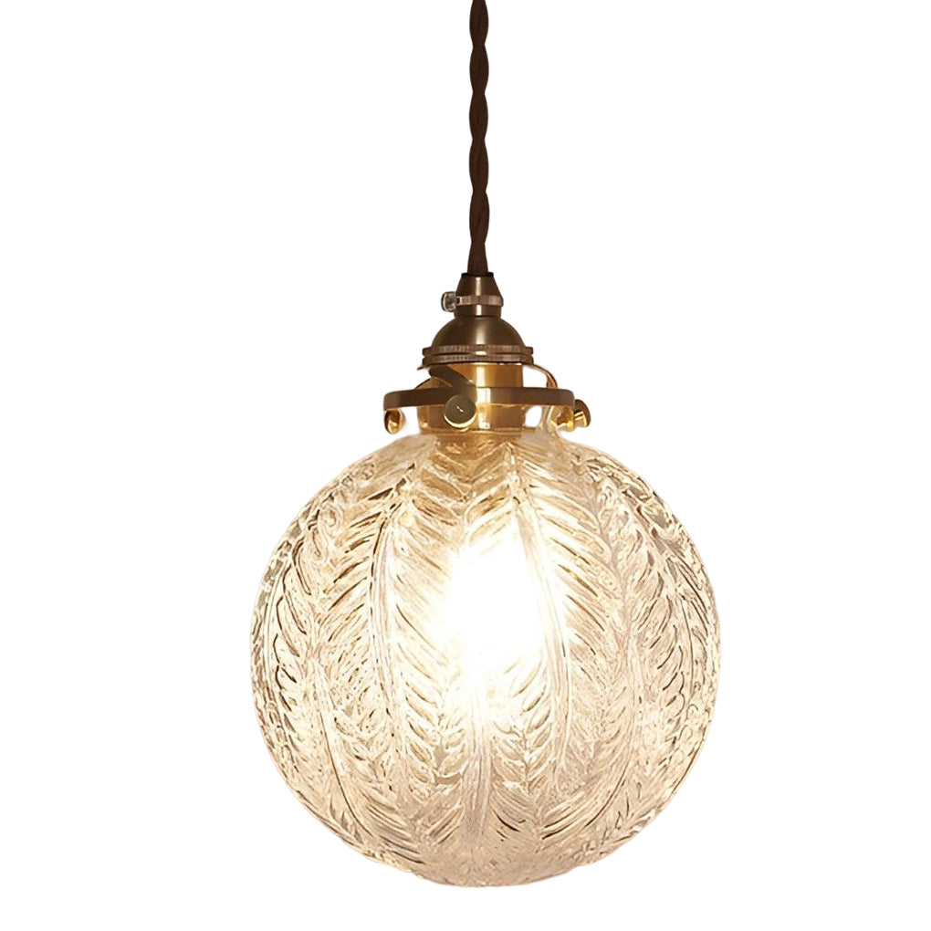 Creative Glass Ball Three Step Dimming LED Modern Pendant Lightings