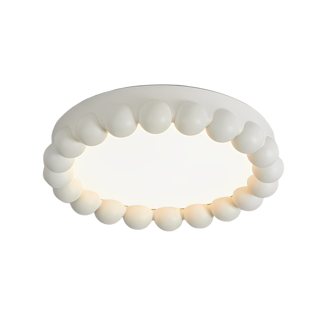 Round Artistic Handmade Three Step Dimming LED Nordic Ceiling Lightings