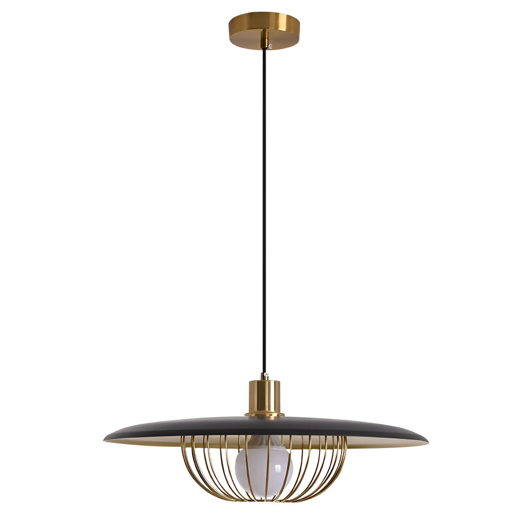Creative Circular Electroplated Three Step Dimming Nordic Pendant Lightinging