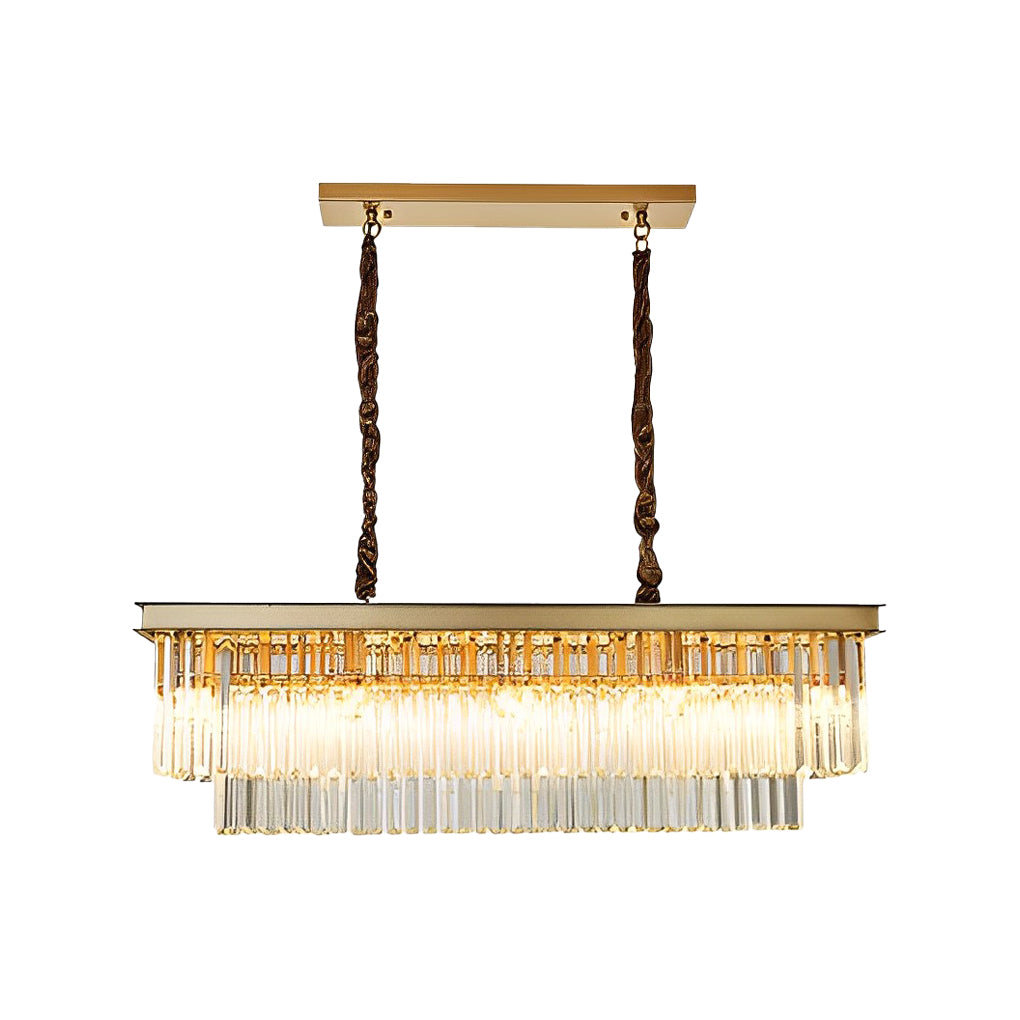 4 Layers Crystal Round Luxury Three Step Dimming Modern Chandelier Design