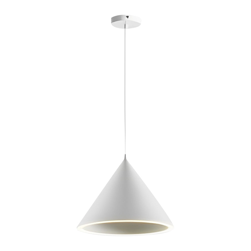 Cone Shaped Pendant Lights LED Macaron Color Ceiling Light