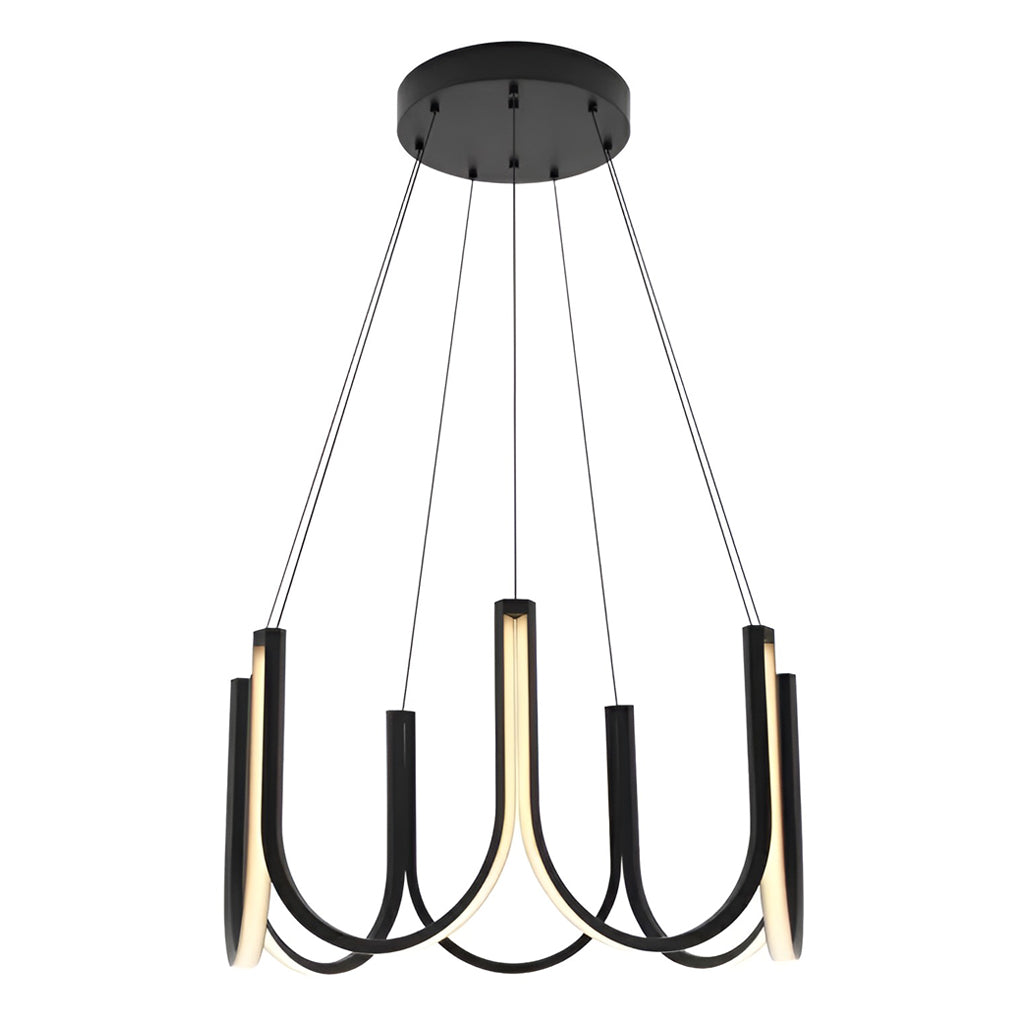 Minimalist 3 Step Dimming LED Nordic Chandelier Hanging Ceiling Light Fixture