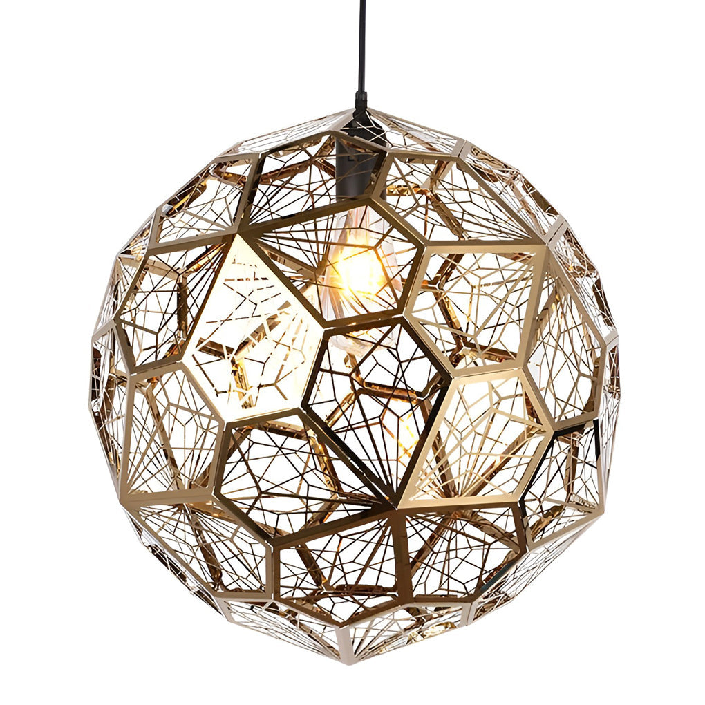 Geometric Spherical Postmodern Dining Room Chandelier Pendant Lighting