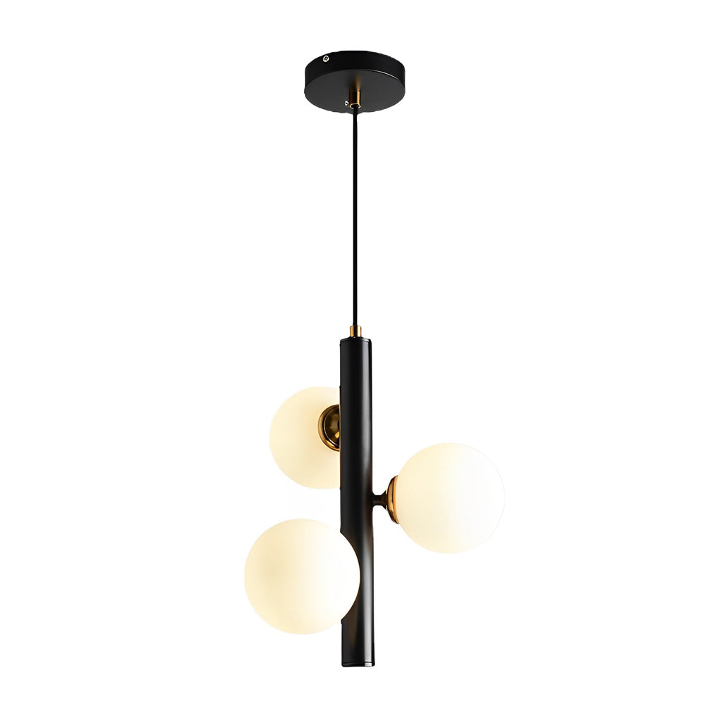 3 Glass Balls LED Creative Personality Nordic Dining Room Chandelier Light Design