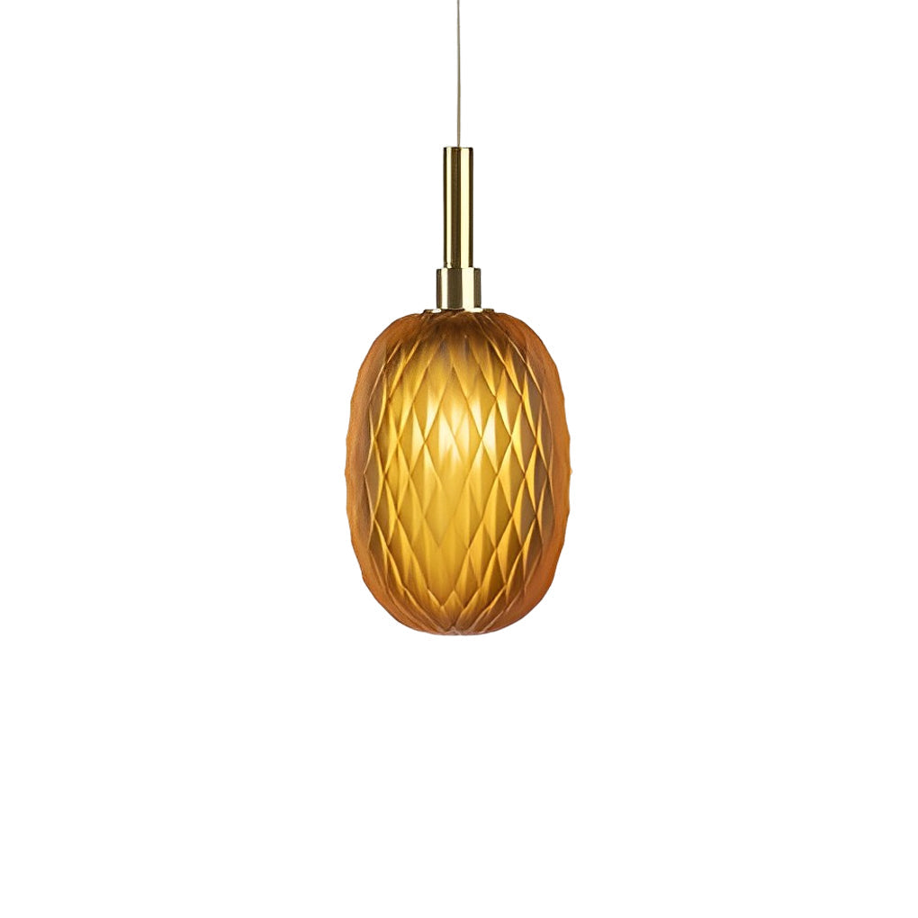 Small Glass Lantern Iron Luxury Post-Modern Pendant Lightings Chandeliers