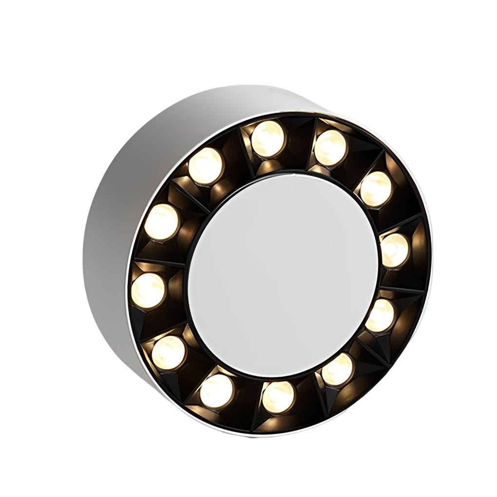 Round Ultra Thin Anti-Glare LED White Modern Surface Mounted Downlight Design
