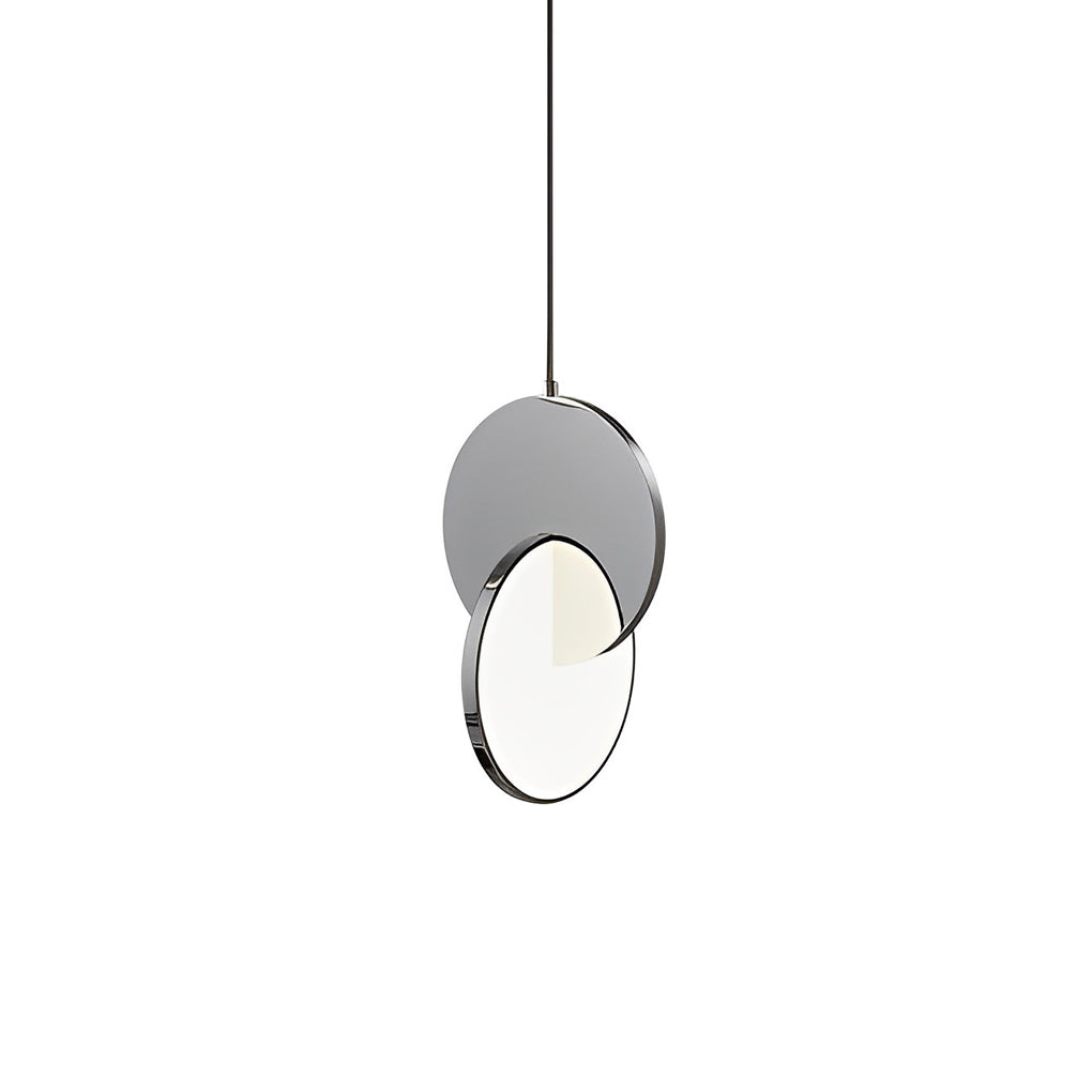 Creative Round Stainless Steel LED Acrylic Post-Modern Pendant Lightings