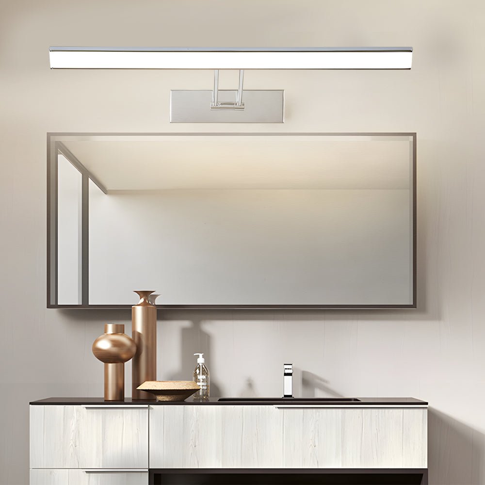 240�� Adjustable Linear LED Vanity Light with Modern Minimalist Design