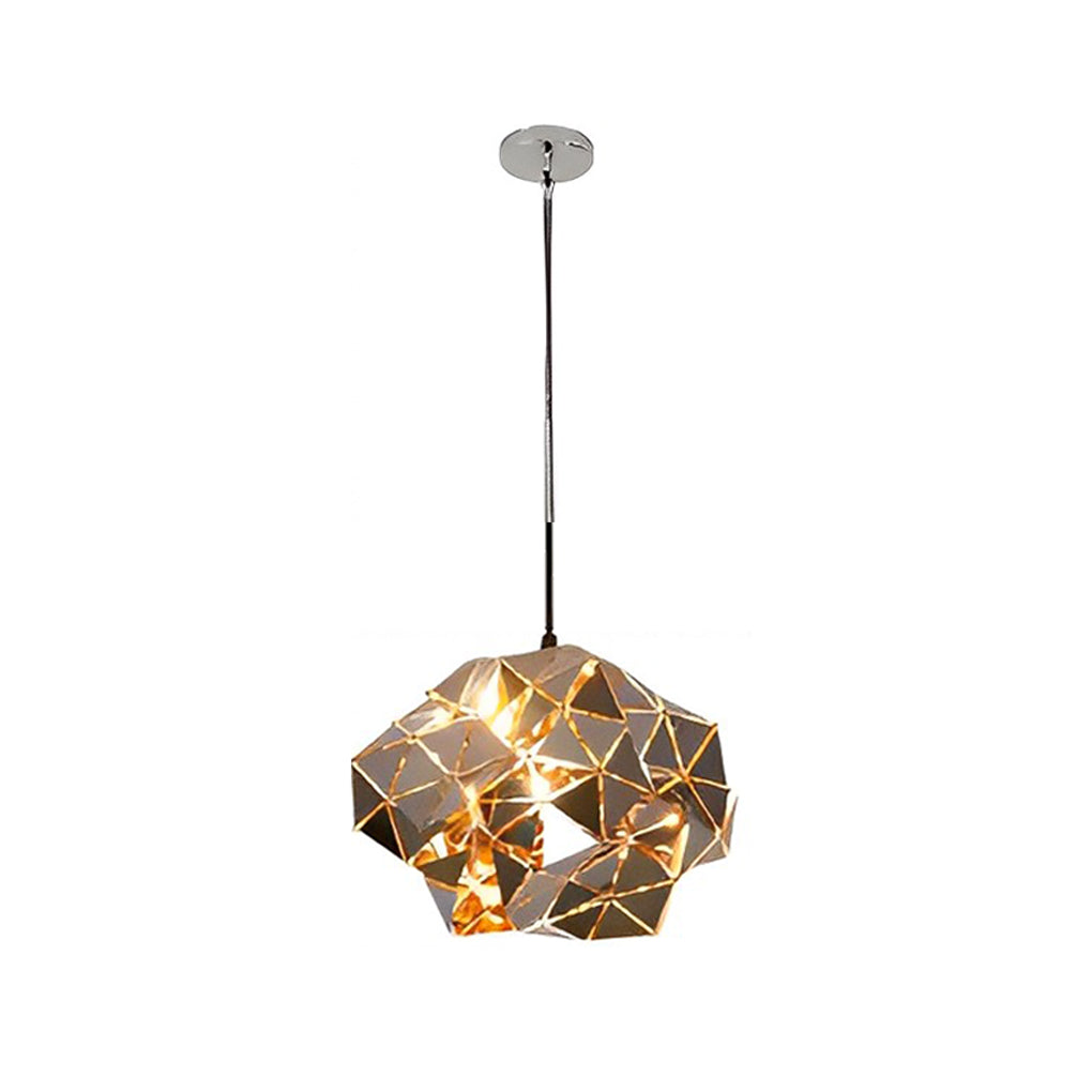 Irregular Decor Stainless Steel Hollow Creative Post-Modern Chandelier Design