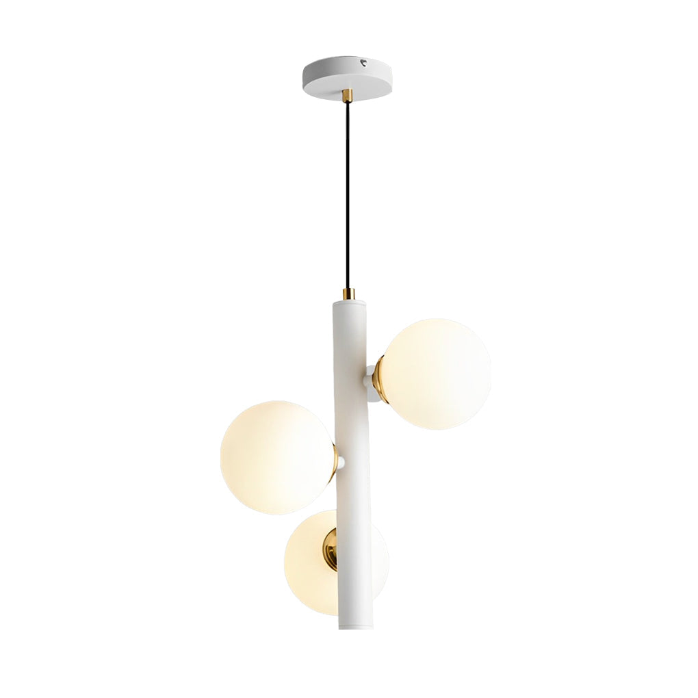 3 Glass Balls LED Creative Personality Nordic Dining Room Chandelier Light Design