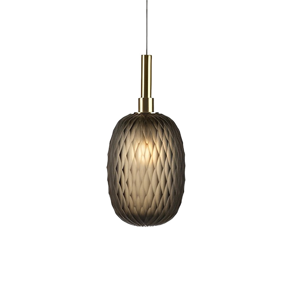Small Glass Lantern Iron Luxury Post-Modern Pendant Lightings Chandeliers