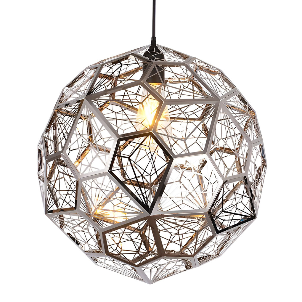 Geometric Spherical Postmodern Dining Room Chandelier Pendant Lighting