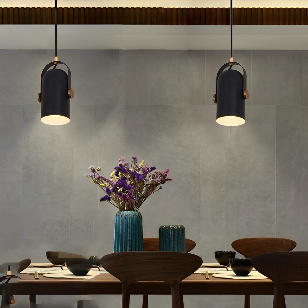 Rotatable Creative Aluminum Alloy Adjustable Industrial Pendant Lightings