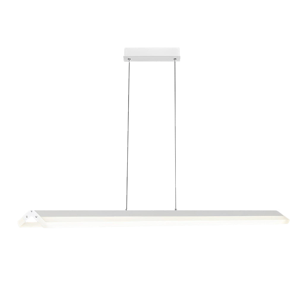 Minimalist Creative LED Linear Lights Neutral Light Metal Modern Pendant Lighting