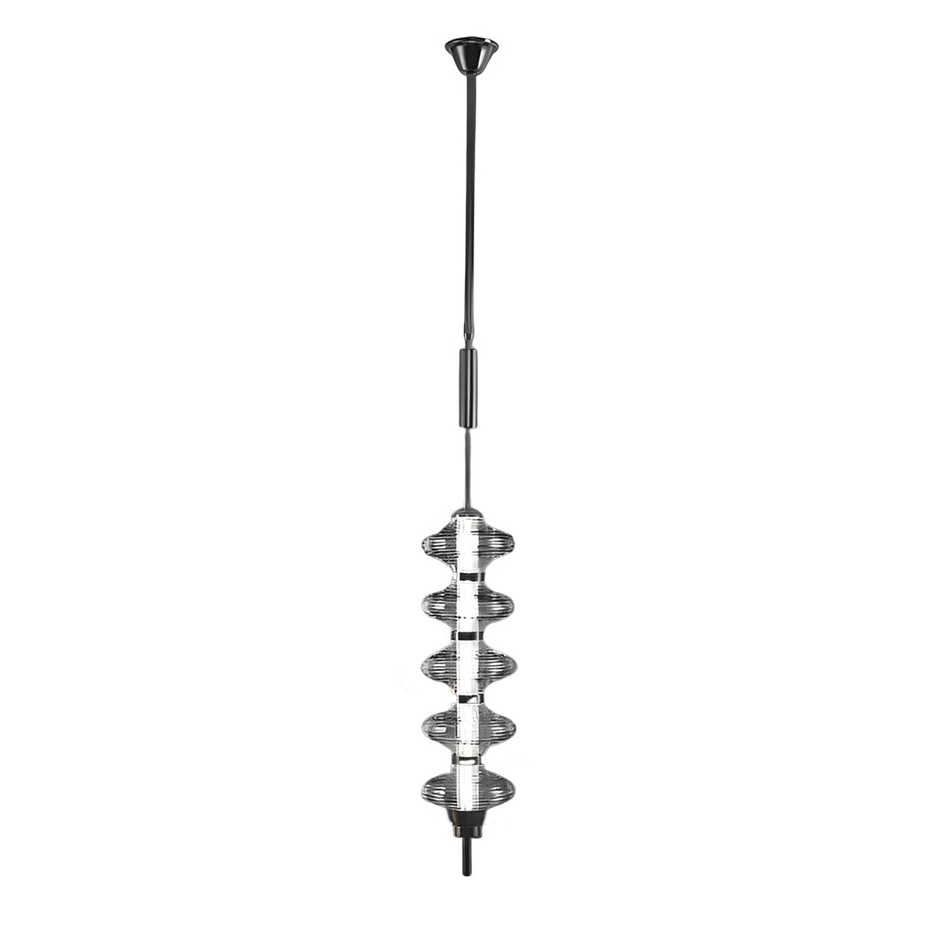 Glass Creative Gourd Metal LED Modern Minimalist Small Chandelier Light Design