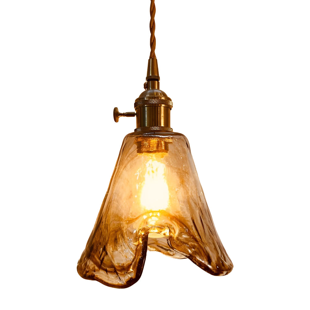 Creative Electroplated Metal Glass LED Nordic Island Lights Hanging Light Fixture