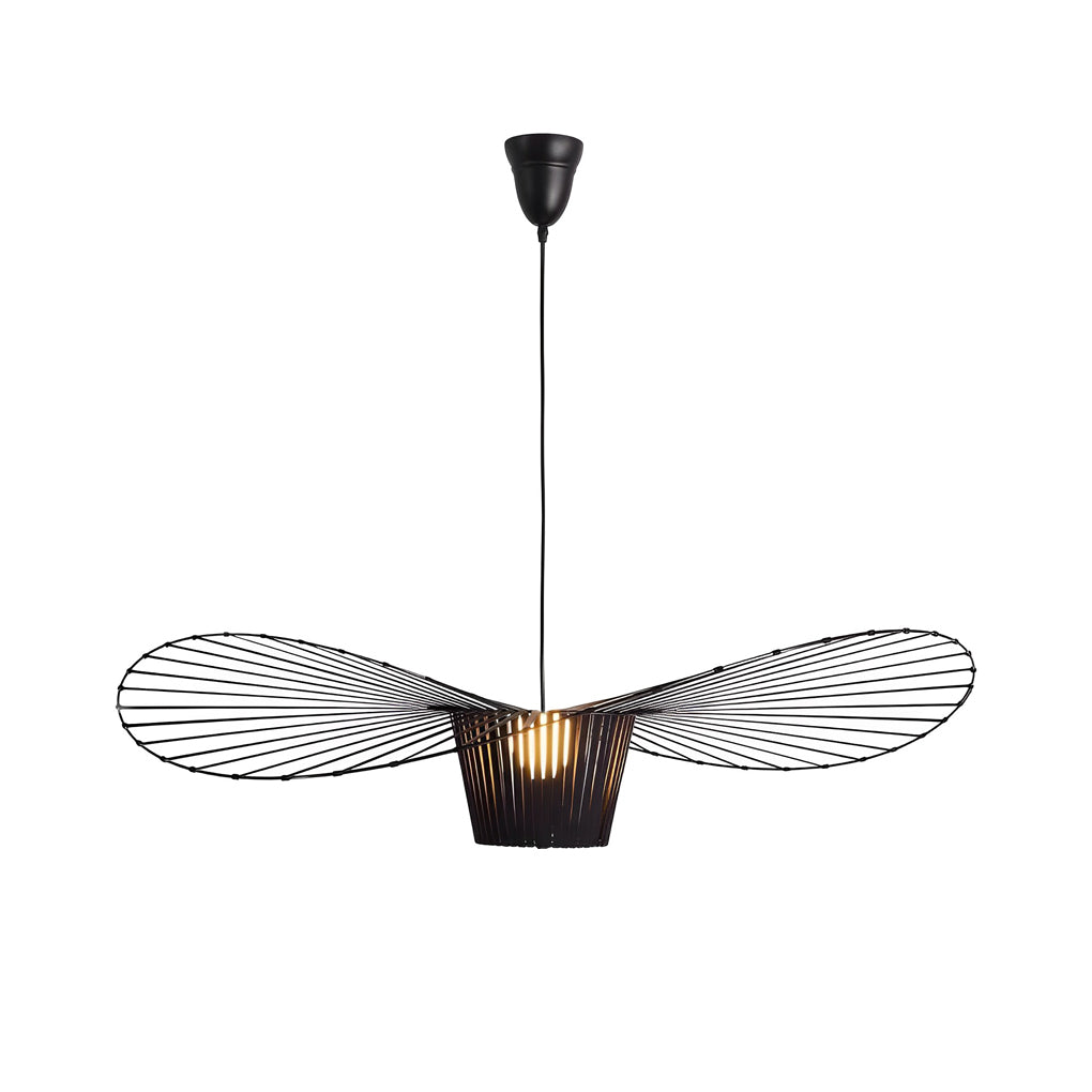 Creative French Style Hat Fabric Nordic Chandelier Pendant Lighting Fixture