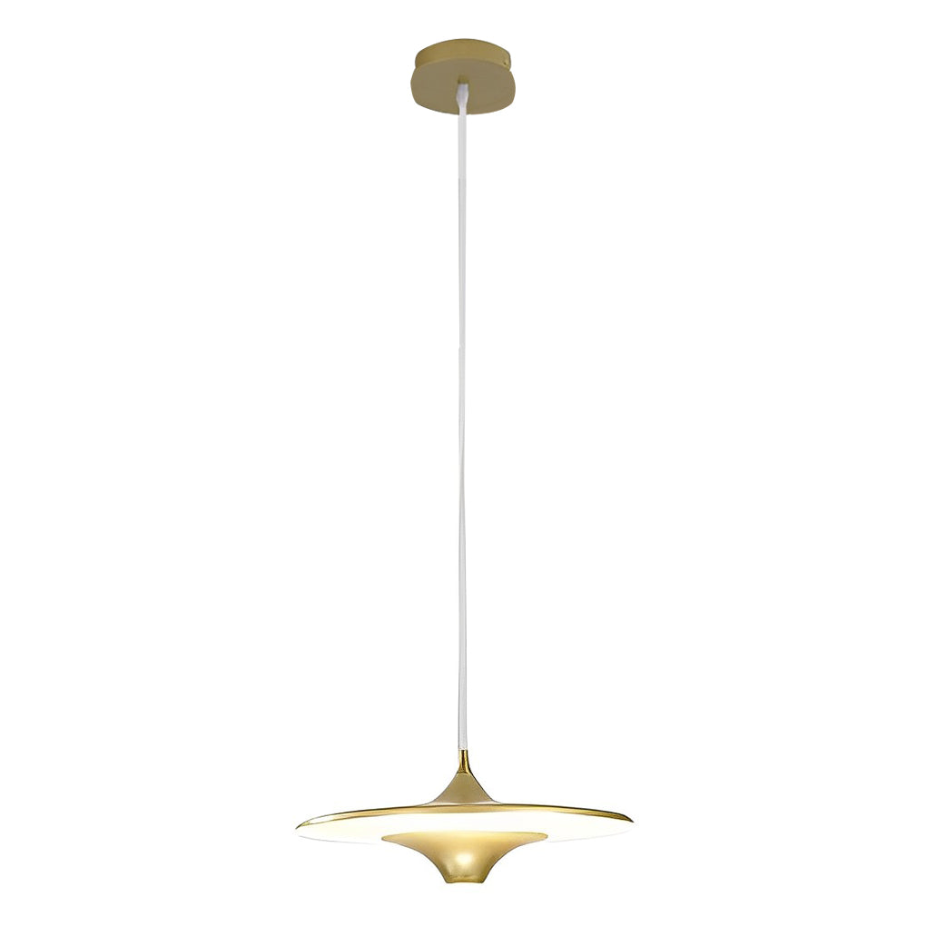 Adjustable Creative Round COB Nordic Pendant Lights Hanging Ceiling Light Fixture