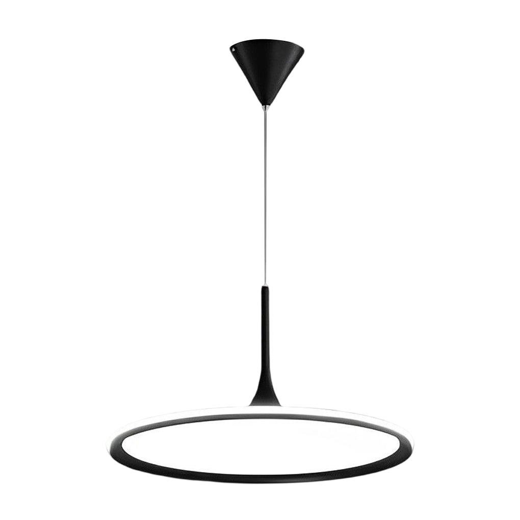 Round Ultra Thin Minimalist LED Nordic Chandelier Pendant Lightinging