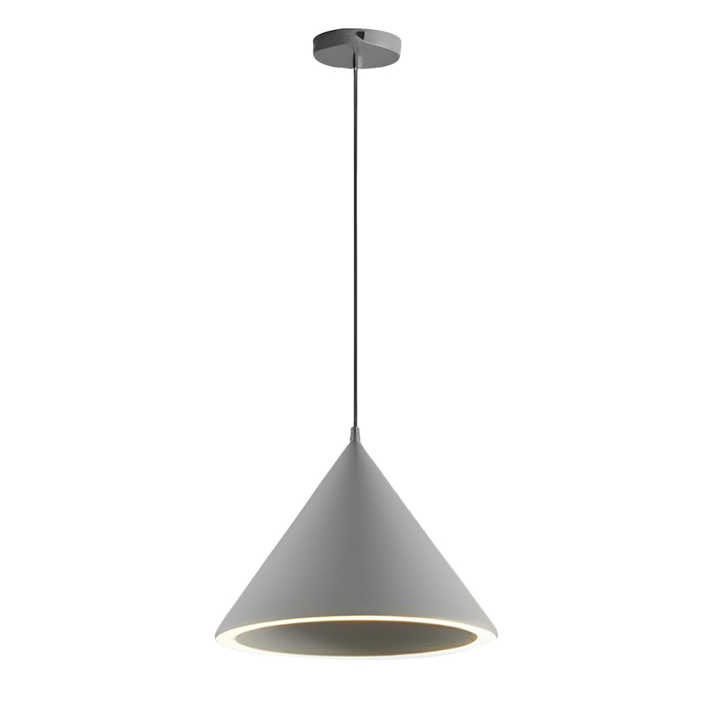 Cone Shaped Pendant Lights LED Macaron Color Ceiling Light