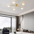 3/5/6 - Light Semi Flush Mount Jasper Ceiling Lamp