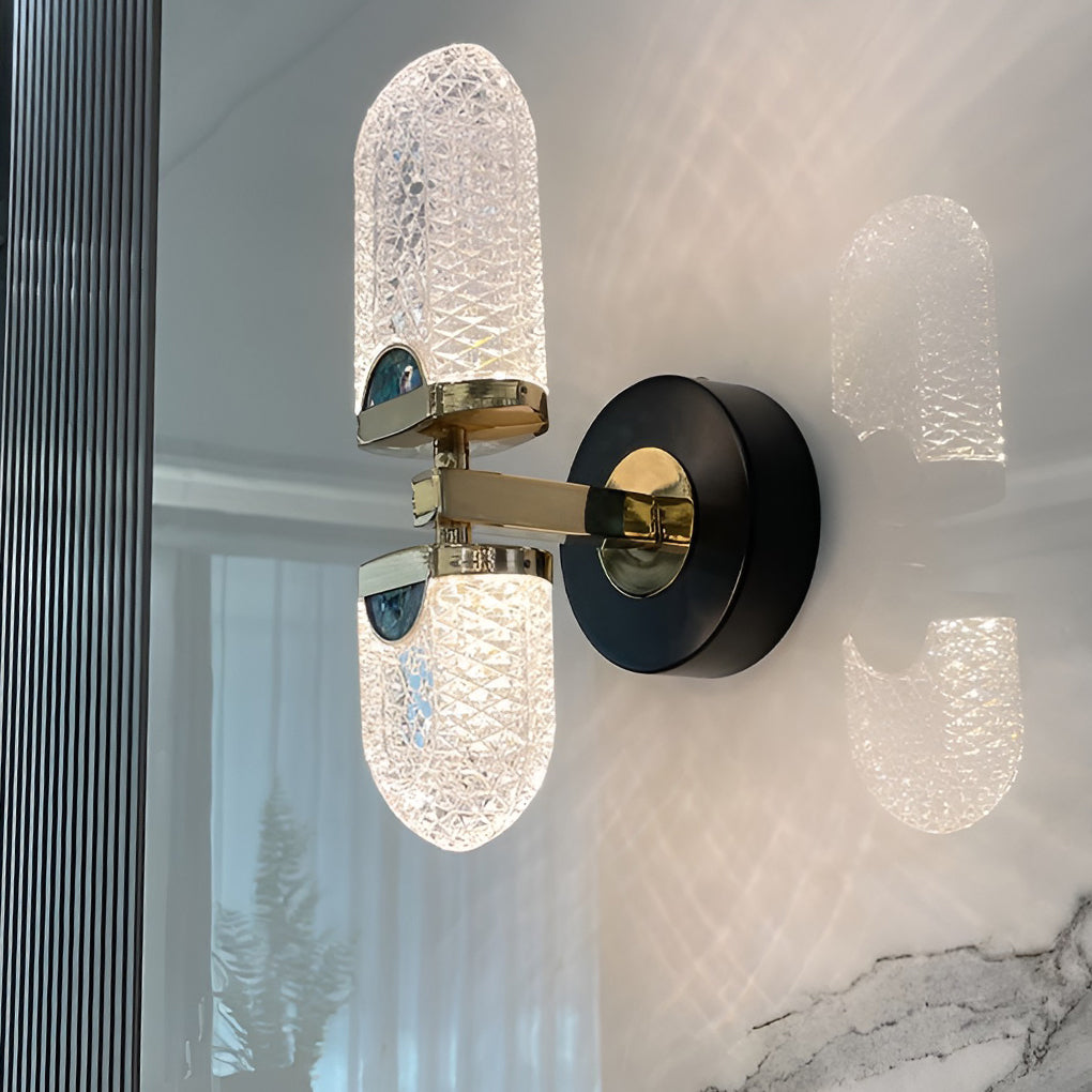 Creative Up and Down Lights Three Step Dimming Light LED Modern Wall Sconces - Dazuma