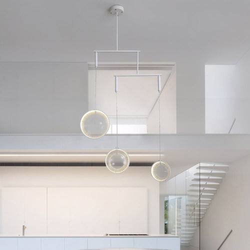 3/6/9 - Light White Focus LED Chandelier