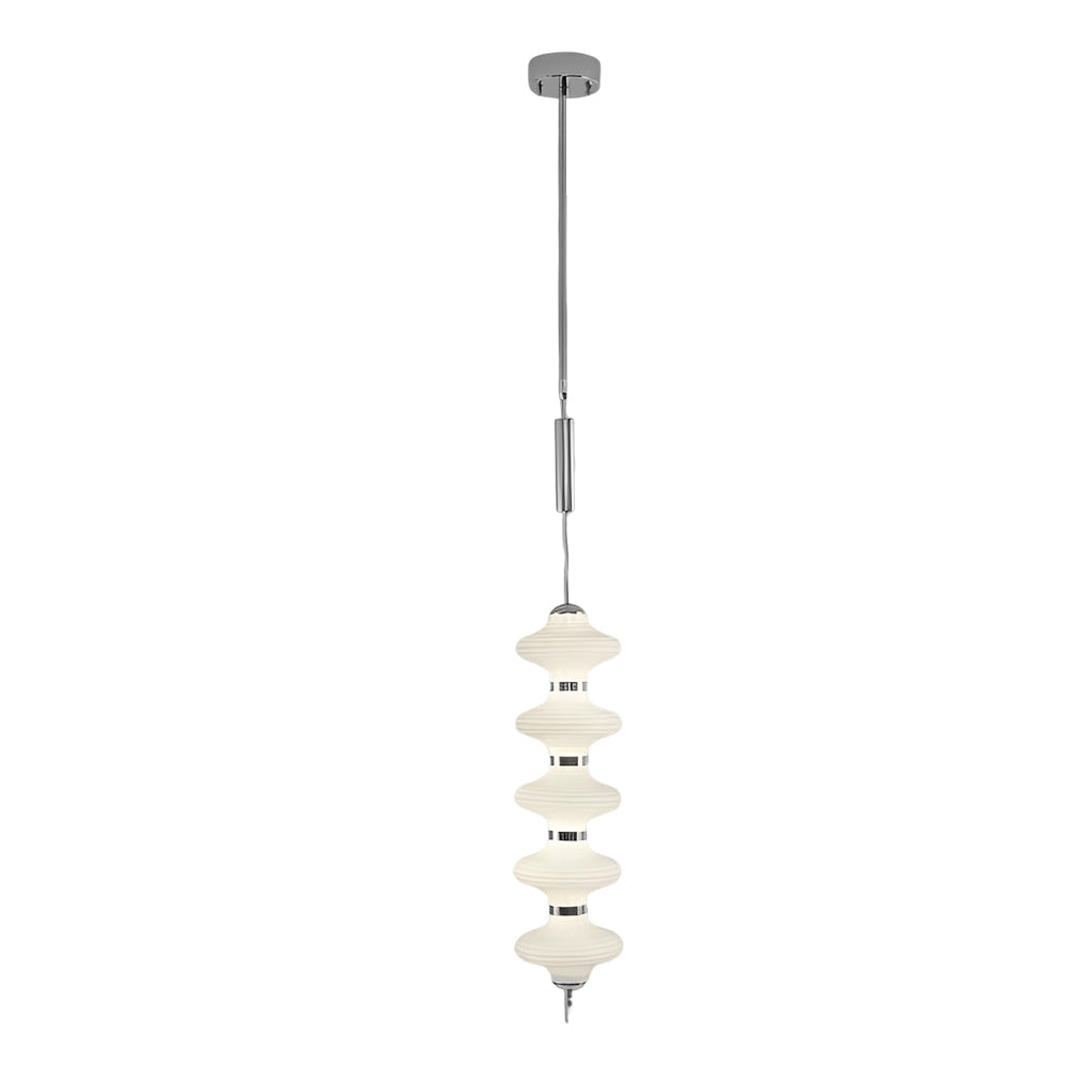 Glass Creative Gourd Metal LED Modern Minimalist Small Chandelier Light Design
