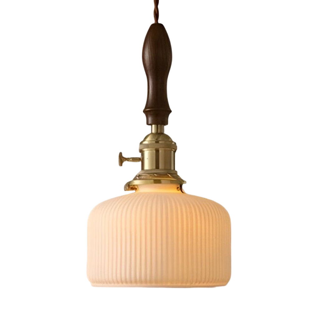 Creative Ceramic Copper LED 12W Nordic Pendant Light Plug in Wall Light Fixture