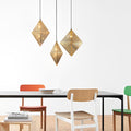 Stainless Steel Geometric Polyhedral Art Hollow Postmodern Chandeliers - Dazuma