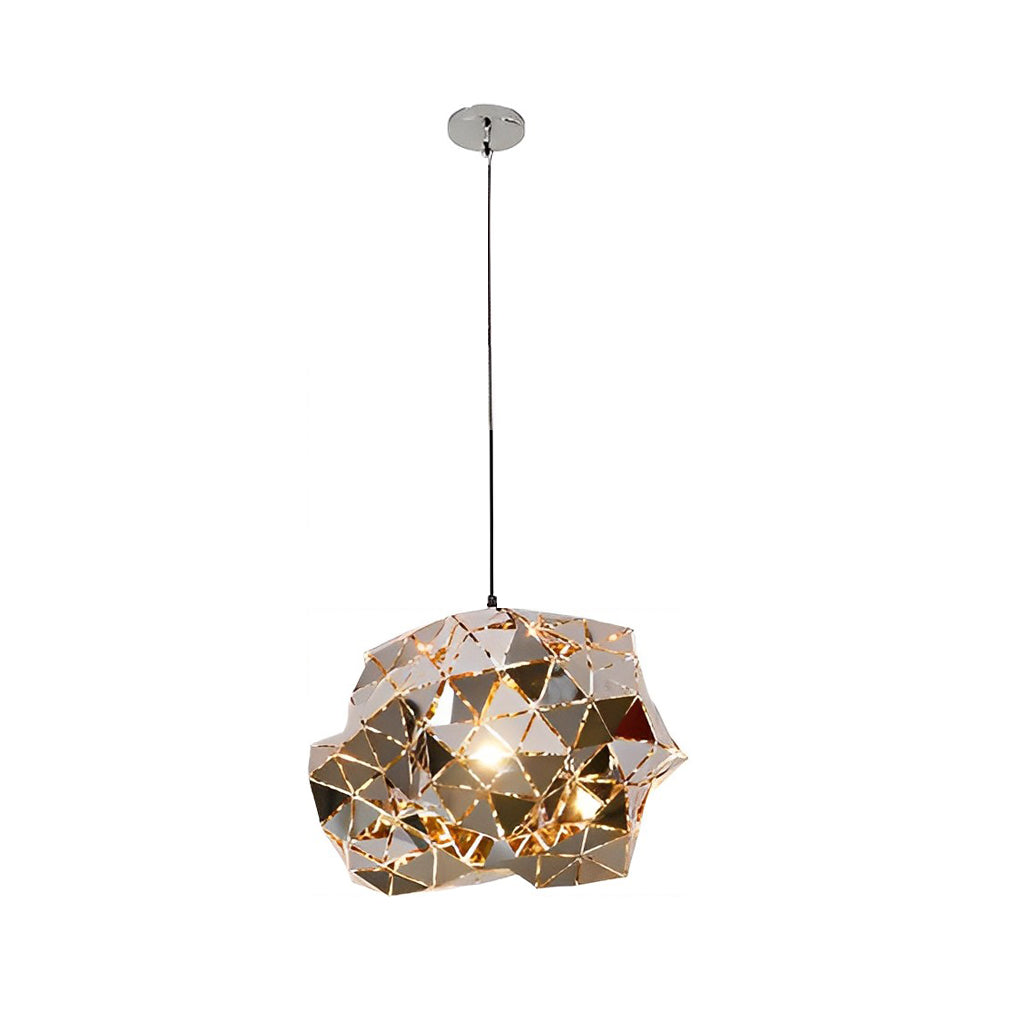 Irregular Decor Stainless Steel Hollow Creative Post-Modern Chandelier Design
