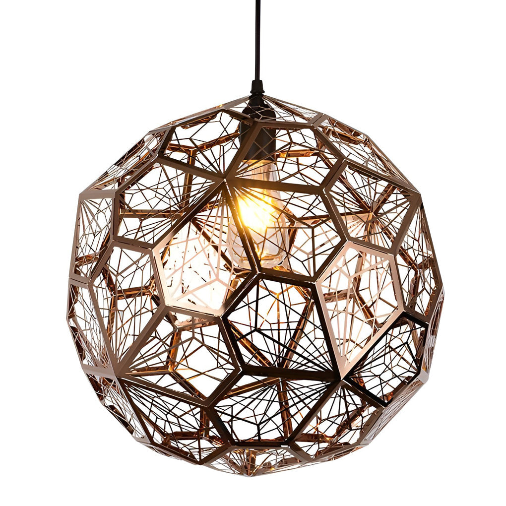 Geometric Spherical Postmodern Dining Room Chandelier Pendant Lighting
