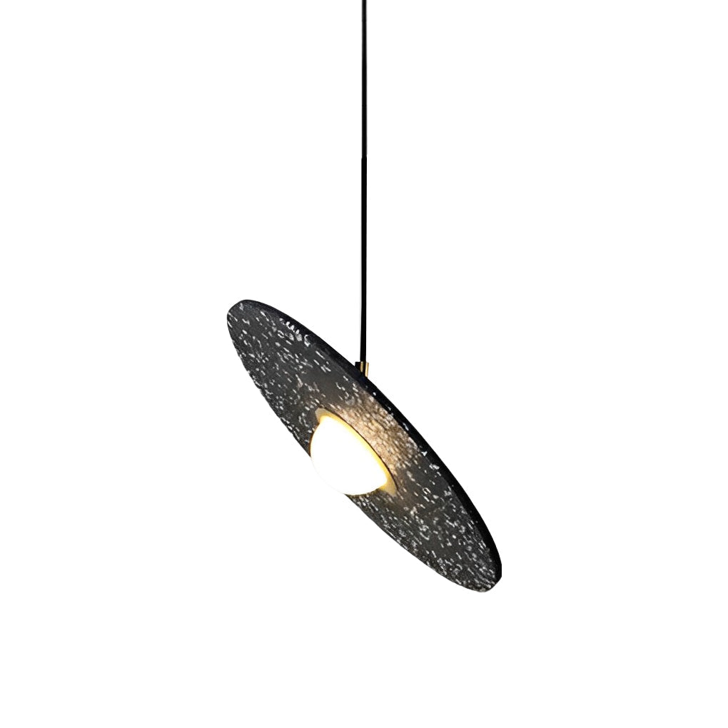 Round Terrazzo Planets Glass Creative LED Nordic Pendant Lightings Fixture